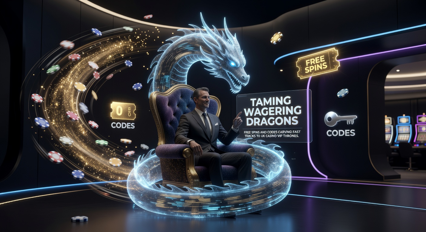 Vibrant casino interface displaying free spins activation and VIP ladder progression with golden codes unlocking tiers